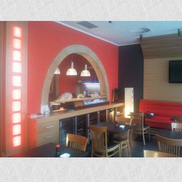 Rekonstrukce interiéru - Sushi Bar